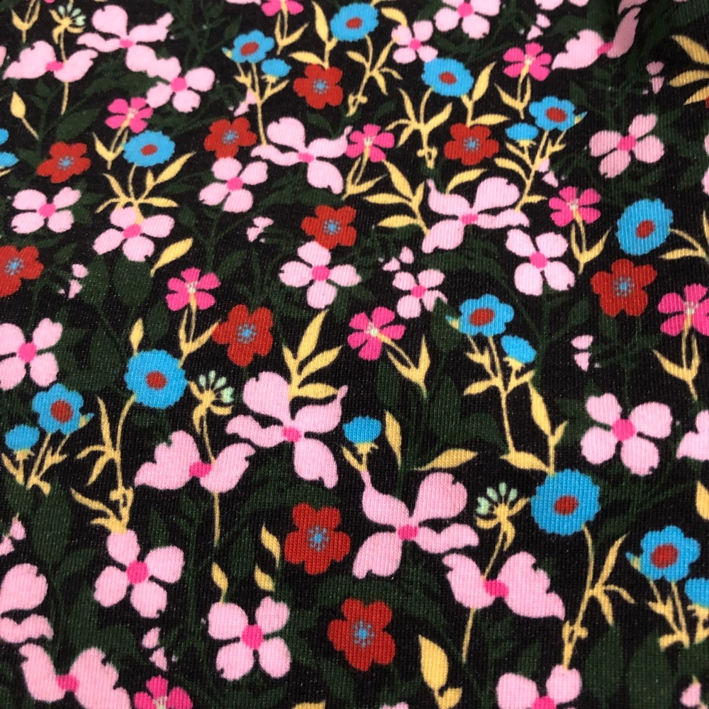 Nike Dual Ditsy Floral Bodycon Cami Dress Swoosh Logo Straps Dark Floral Size S - Picture 4 of 9